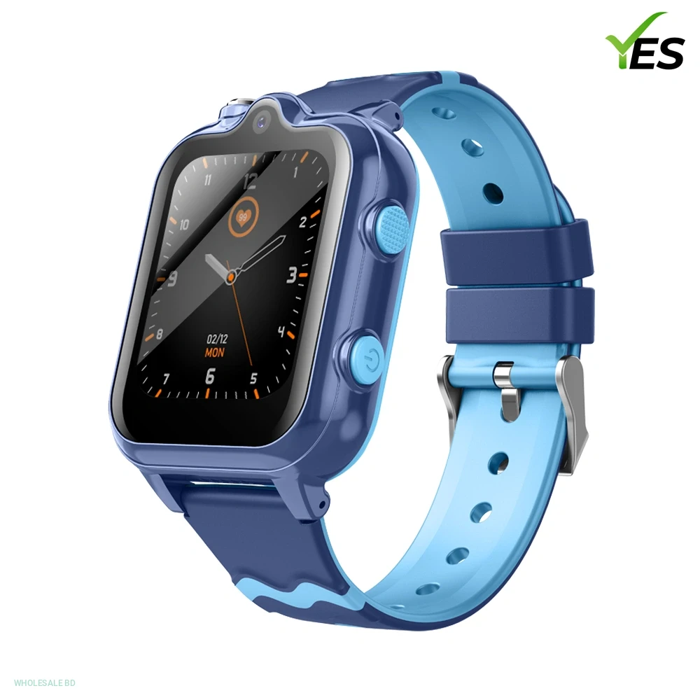 YES Junior Hero Kids Smartwatch – 4G SIM, GPS Tracker, SOS Button, Video Calling & Waterproof