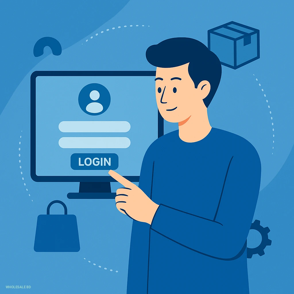Customer Login page Image