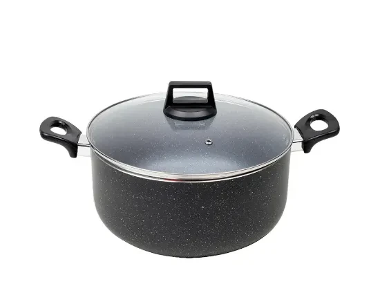 Kiam Die-Cast Casserole With Glass Lid 28cm – Premium Non-Stick Cookware