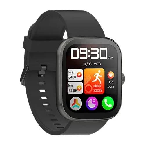IMIKI Frame 2 Lite 2.5D Ultra-Thin Screen BT Calling Smart Watch - Gold